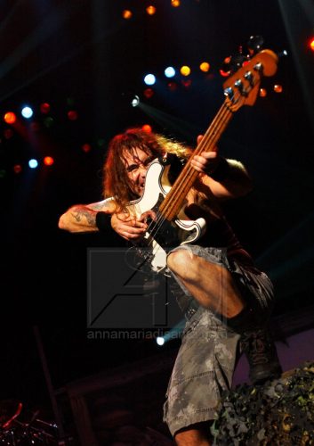 22 - STEVE HARRIS - IRON MAIDEN LIVE