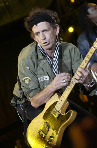8 - KEITH RICHARDS - ROLLING STONES LIVE